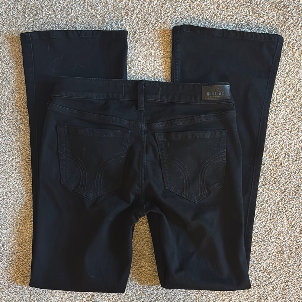 Hollister Black Straight Leg Jeans Classic Style